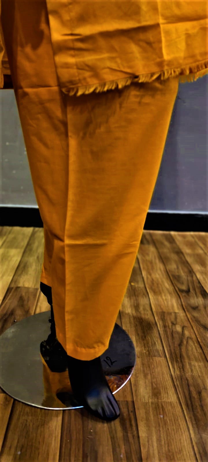 Ready to Wear- 2 Piece -Yellow Colour Lawn , Embroidery Shirt (Neck, Sleeves, Daman) with Lawn Trousers. (Copy)