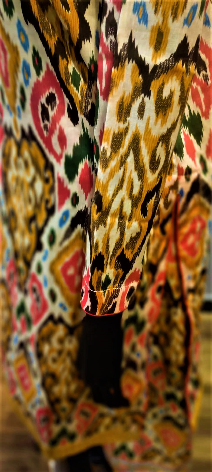 Ready to Wear- 2 Piece -Multi Colour Lawn , Embroidery Shirt with Lawn Plazo Trousers.
